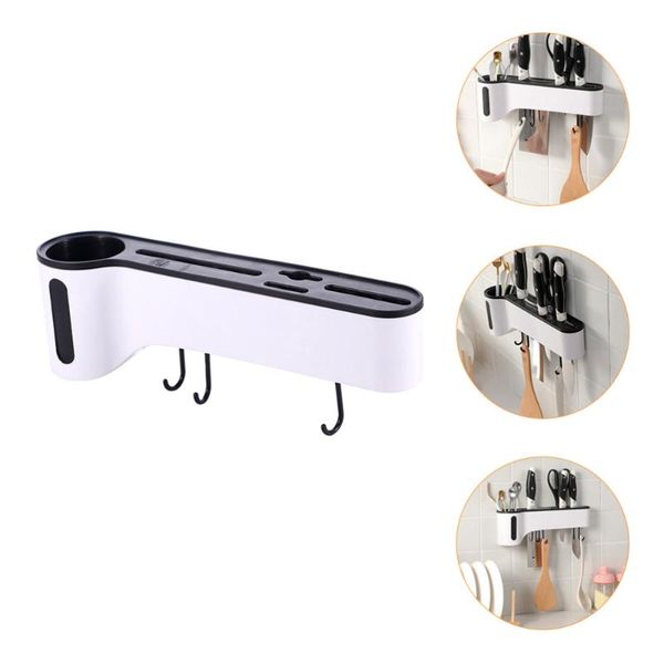 

hangers & racks utensil holder organizer baker rack kitchen knives with hanging hooks