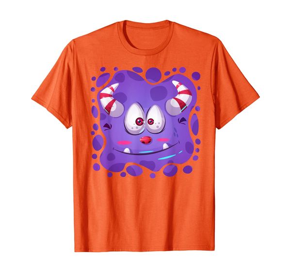 

cute adorable monsters t-shirt, White;black