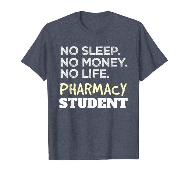 

pharmacist shirt no sleep money life pharmacy student, White;black