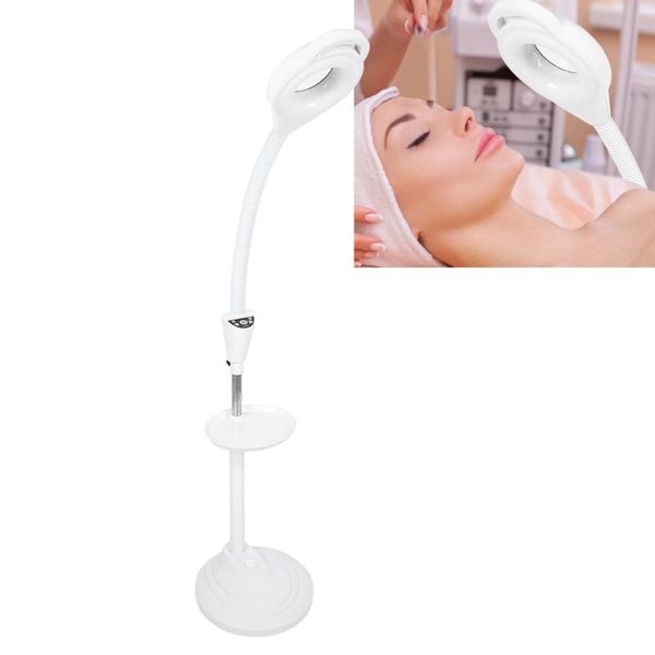 

compact mirrors adjustable led cold light floor lamp tattoo beauty with magnifier