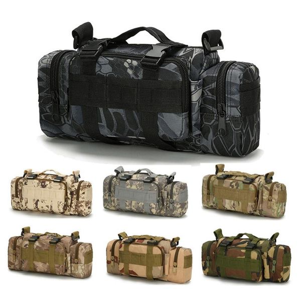 

mens tactical waist pack nylon outdoor sports hiking phone key gym pouch military army hunting climbing camping belt bag bags