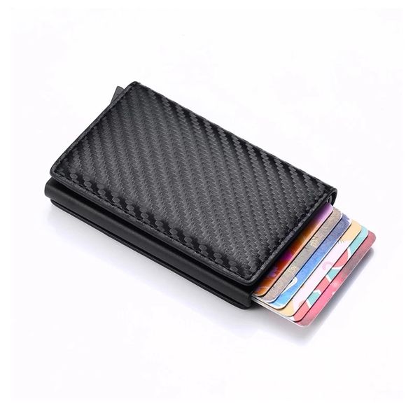 

10pcs/lot men women new smart wallet credit bank card holder fashion wallet business leisure mini wallet, White