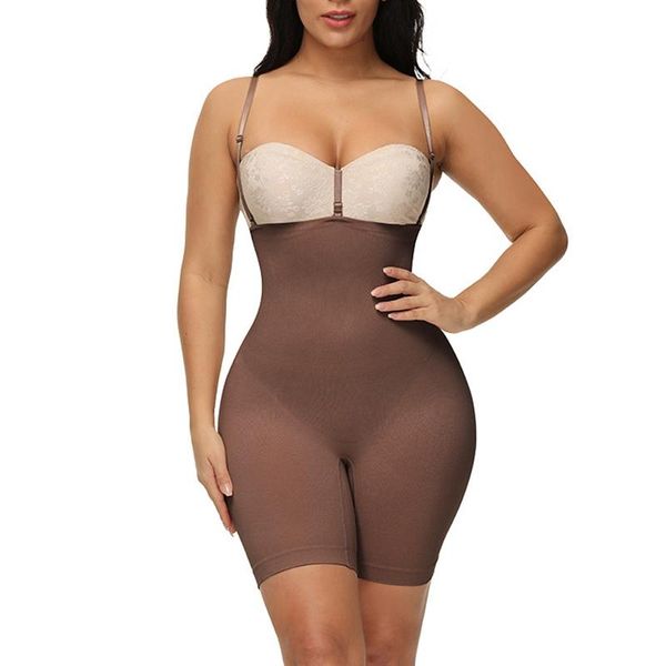 

women's shapers body shapewear women modeling strap waist trainer bodysuit slimming underwear belly sheath faja reductora bodyshapers, Black;white