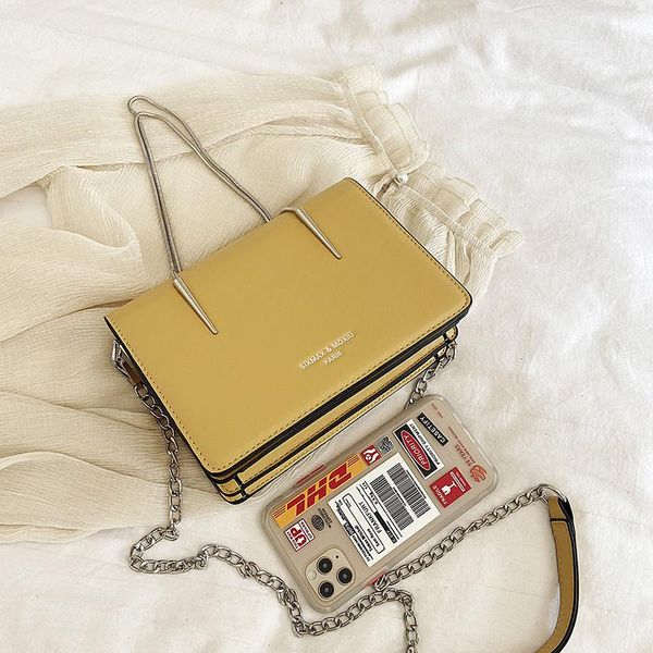 

messenger bag small square fashion chain handbag women's shoulder cross body