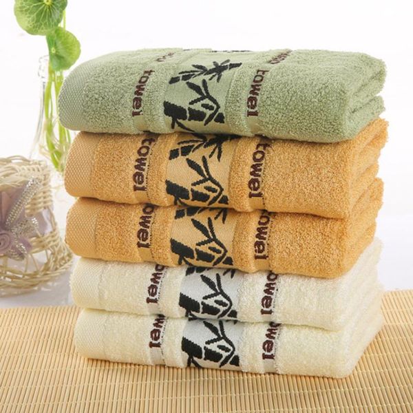 

towel set bamboo leaf bath beauty face el printing soft shower children household