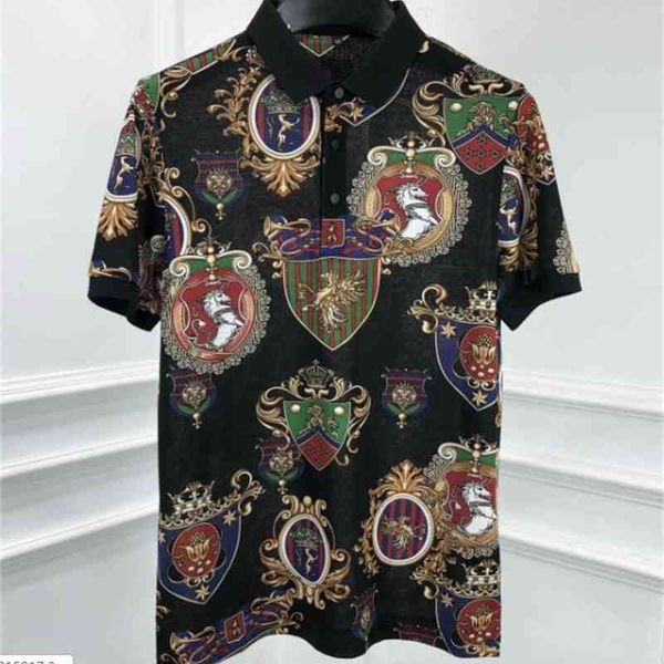 

t shirts crown print royal casual gothic designer tee t shirts for men brand clothing, White;black