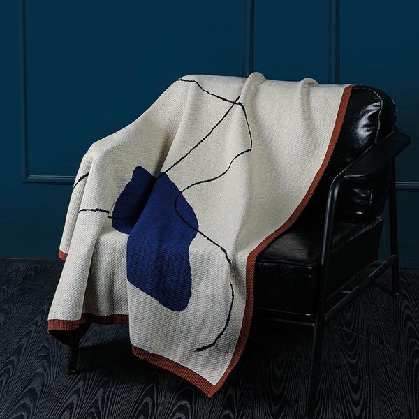

blankets wool sofa blanket quilt spring and autumn knitting nap office nordic ins throw for beds home decoration