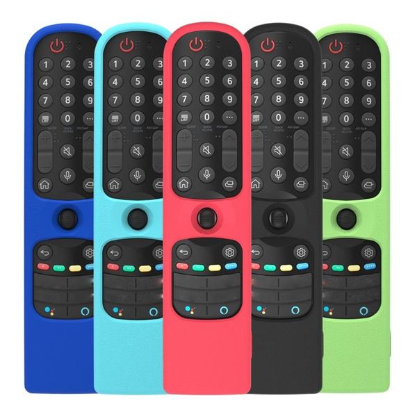 

remote controlers shockproof anti-slip protective sleeve case cover drop-proof compatible with lg-mr21gc soft silicone controller