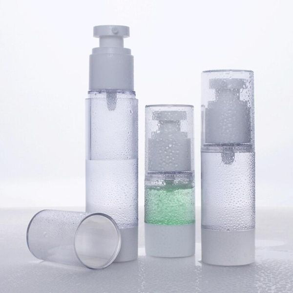 

storage bottles & jars outdoor travel transparent small empty perfume spray bottle mini plastic makeup skin care lotion case container