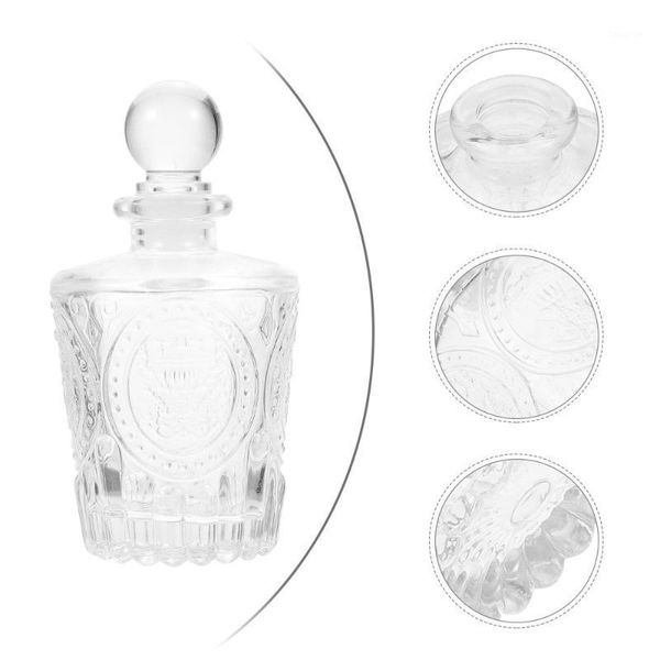 

storage bottles & jars 2 pcs aroma bottle glass diffuser multi-purpose empty