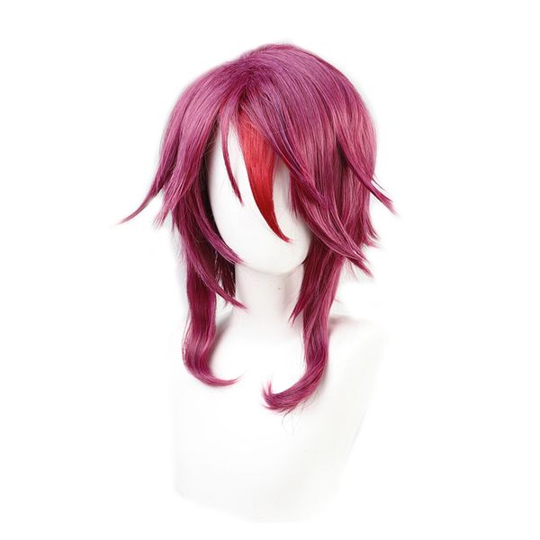 

game genshin impact cosplay rosaria wig genshin impact rosaria short heat resistant synthetic hair wigs, Black