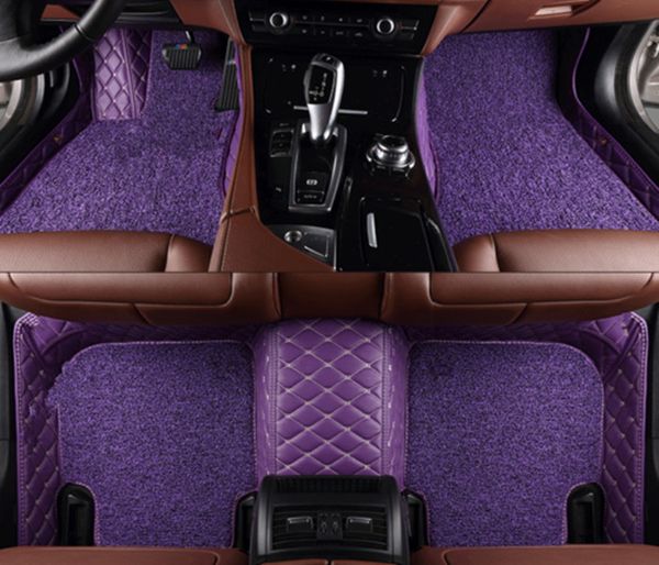 

for dodge challenger 2010-2021 floor mats all-weather waterproof pads car mat