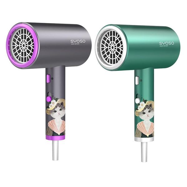

electric hair brushes portable negative ion dryer 1800w two gear speed constant temperature nourish household travel use dyer anion
