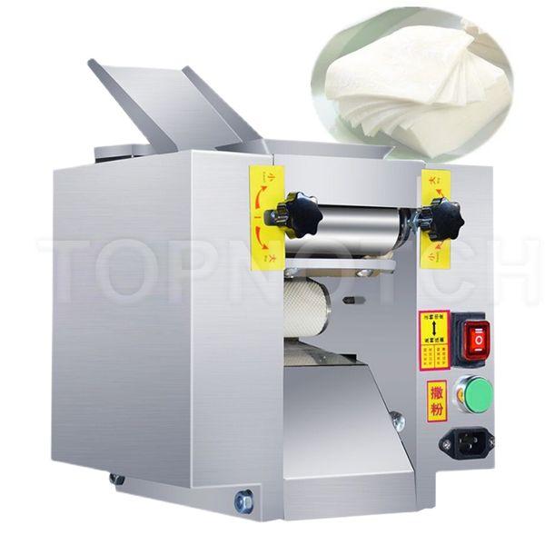 Máquina de Dumpling Wrappers Slicer Rolling Pressionando Pasta Imitação Manual Pequeno Comercial Empresarial Rolling Maker 110 / 220V