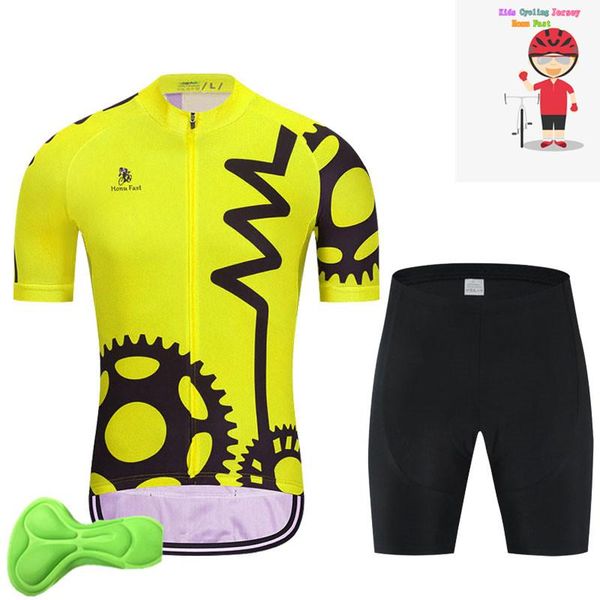 

cycling jersey 2021 pro team mtb summer set suit kids quick dry mountain bike clothes boy girls clothings racing sets, Black;blue