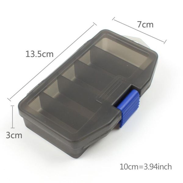 

compartments organizer container visible plastic fishing lure box tackle bead screw baits holder case h053 accessories