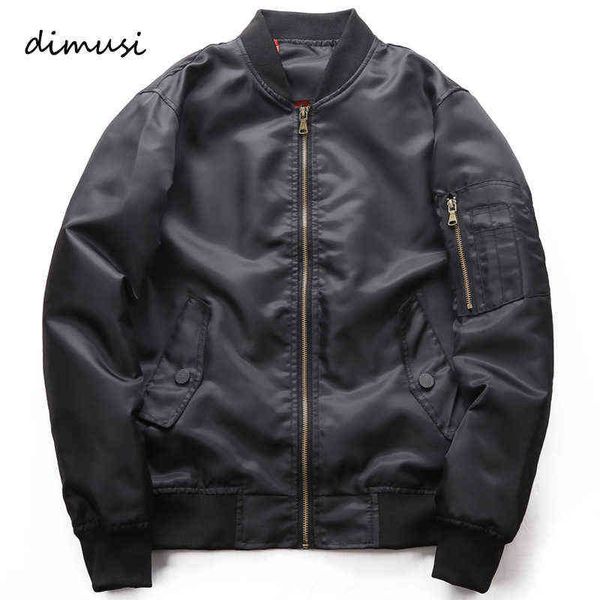 

dimusi bomber jacket men ma-1 flight jacket pilot air force male ma1 army green military motorcycle jackets coats 6xl,ta053 y1122, Black;brown