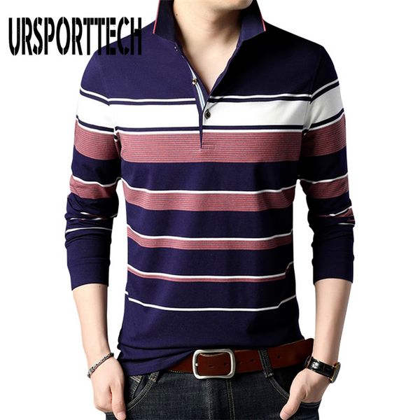 

mens polo shirt brands striped long sleeve korean fashion slim fit boys polo casual breathable men's clothing kg-437, White;black
