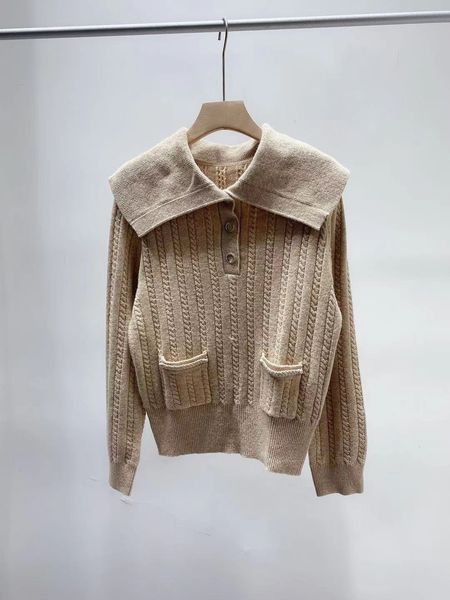 

women's sweaters calcium knitted shirt, shawl collar, women's clothing long autumn sleeve z0ej, White;black