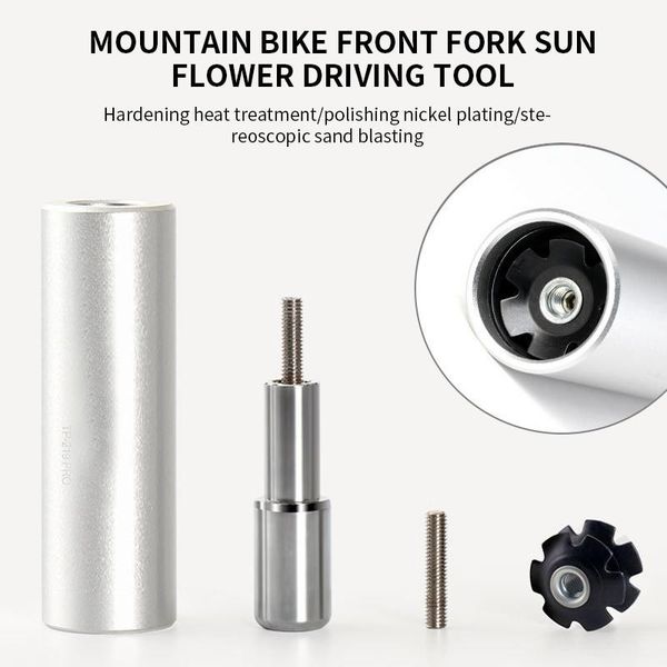 

tools outdoor bicycle fork headset installer star nut setting installing tool setter kit repair accessories
