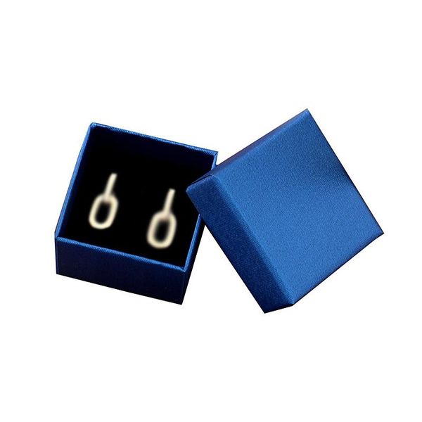 

gift wrap simple creative bronzing box business ring earrings necklace jewelry birthday party cosmetic packaging