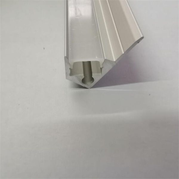 

bar lights yangmin 10m/lot led aluminium profile for light, 45 degree corner aluminum channel, 8mm strip housing light