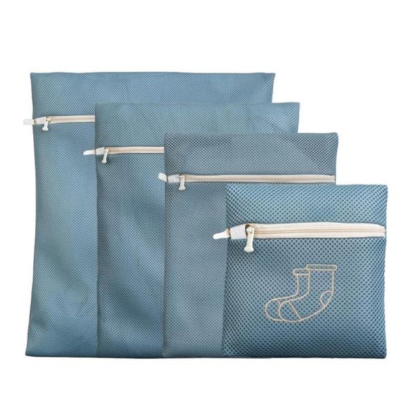 

laundry bags embroidery bag thickened anti-deformation protection washing machine mesh fabric wash clothes organizer