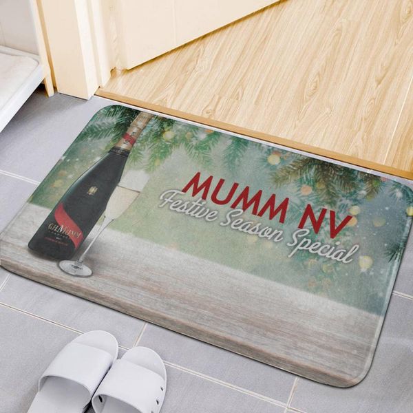 

mumm champagne pattern floor mats, porch kitchen door mat, matte non-slip, odorless and durable_mudp04 carpets