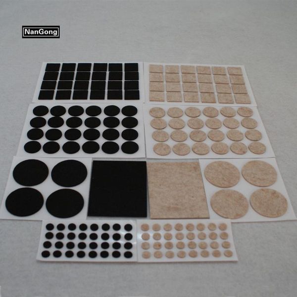 

furniture accessories 170pcs per set wool felt pads for furnitures' protection