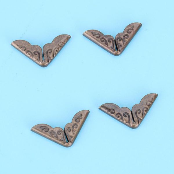 

200pcs notebook protective corner po account book protection protector(green patin craft tools