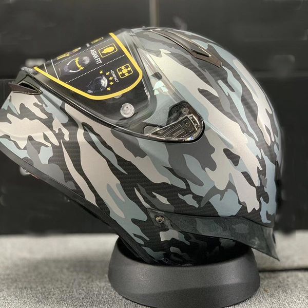 

motorcycle helmets full face helmet safety hat racing casque gp-r spoiler