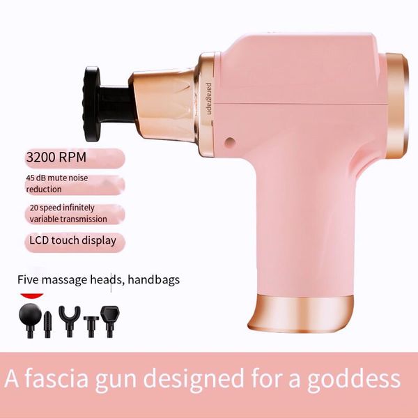 

massage gun rechargeable electric muscle relaxation massager portable vibration full body mini fascia