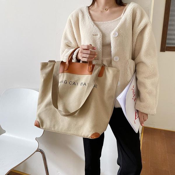 

duffel bags canvas shoulder bag women large capacity womens tote handbag