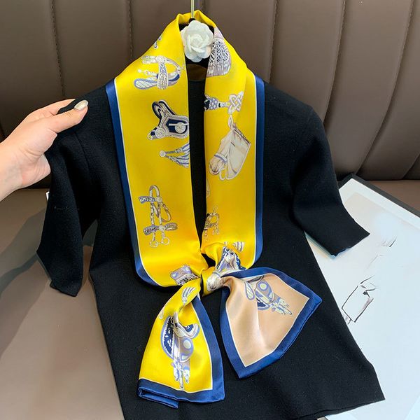 

100% pure silk scarf shawl foulard women natural scarves wraps print pashmina hijab luxury brand beach cover-ups bandana spring, Blue;gray