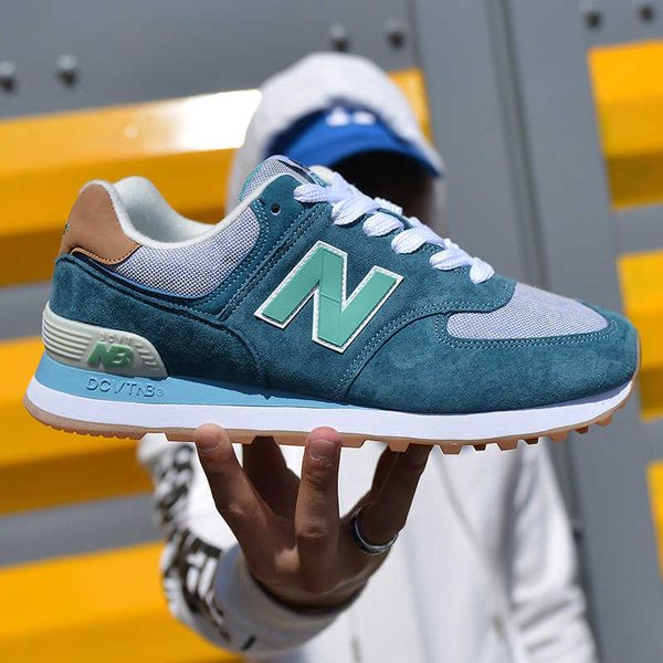 

2021 langxin brunway nb men's and women's sho couple 574 running