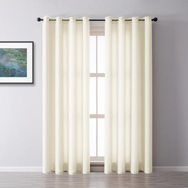 

privacy protect super soft opaque thick sheer curtain for living room bedroom kitchen solid silk tulle voile window finished & drapes