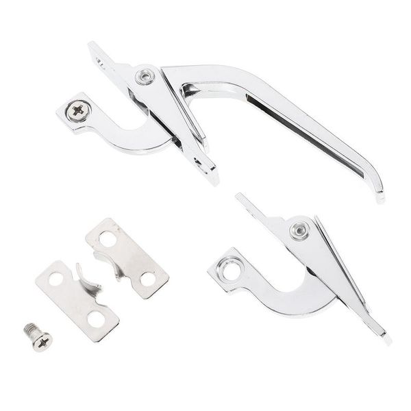 

handles & pulls 1 set zinc alloy hasp lock handle door and window buckle
