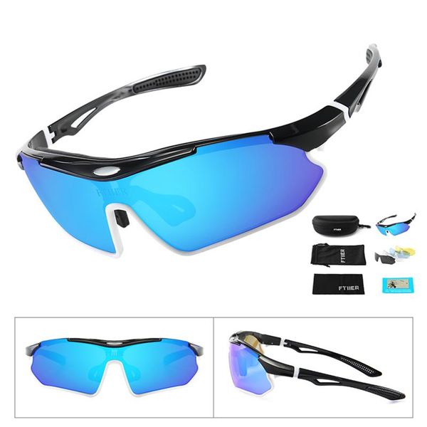 

outdoor eyewear ftiier polarized cycling glasses man uv400 sport bicycle sunglasses sports hiking driving fishing