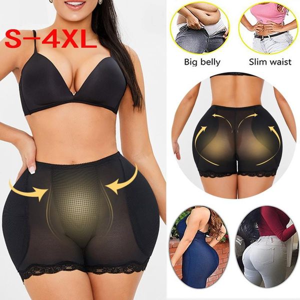 

women's shapers hip enhancer bulifter push up panties women body control shapewear mesh breathable lift, Black;white