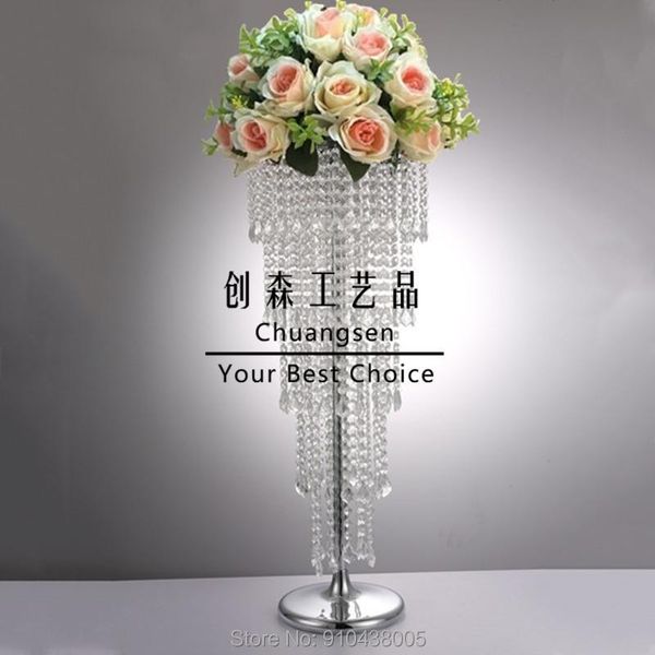 

party decoration wedding supply gold iron flower stand table centerpiece tall vases marriage pillars metal props event decor