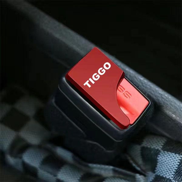 

safety belts & accessories 1pc for chery tiggo 3 4 5 7 pro 8 hidden zinc alloy car seat belt buckle clip
