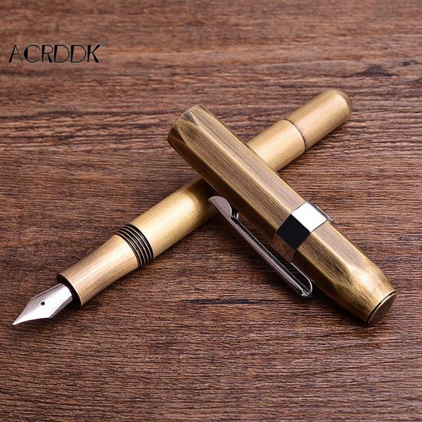 

fountain pens vintage pen metal students gift portable retro for office business school writing fl