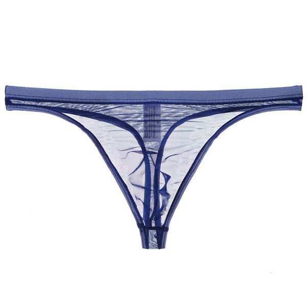 

lace transparent thong men's breathable underwear t-back g-string briefs see through lingerie, Black;white