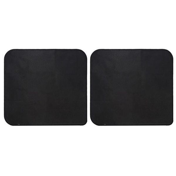 

2pcs outdoor fireproof mats foldable heat insulated pads camping