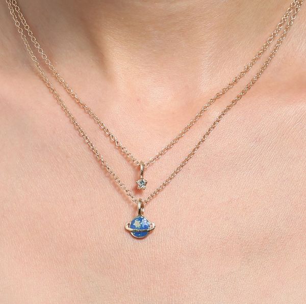 

double necklace of european and american fashion star: chaoren street ps personality chain with clavicle, Silver
