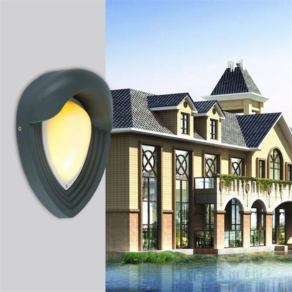 

outdoor wall lamps 6w morden lamp european garden waterproof balcony villa exterior decoration led