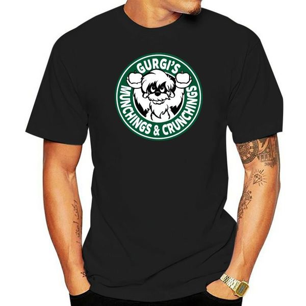 

men's t-shirts 100% cotton o-neck custom printed tshirt men t shirt gurgi munchings crunchings - women t-shirt, White;black