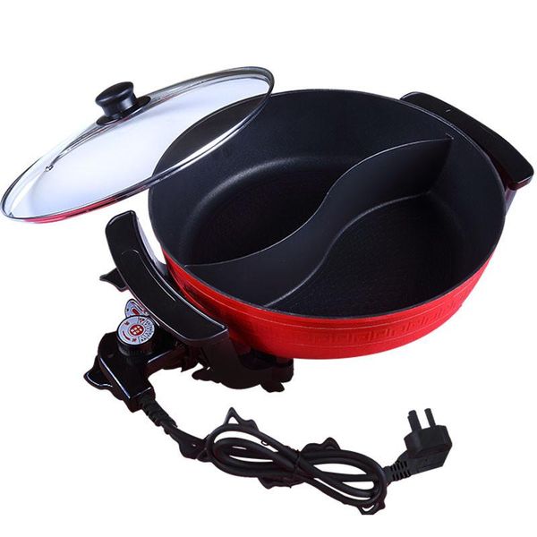 

electric chafing dish korean multi-function heating pan large capacity household smokeless non-stick cooker skillets