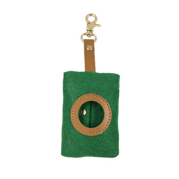 

dog travel & outdoors outdoor poop picking bag felt pet garbage durable keychain picker fecal dispenser