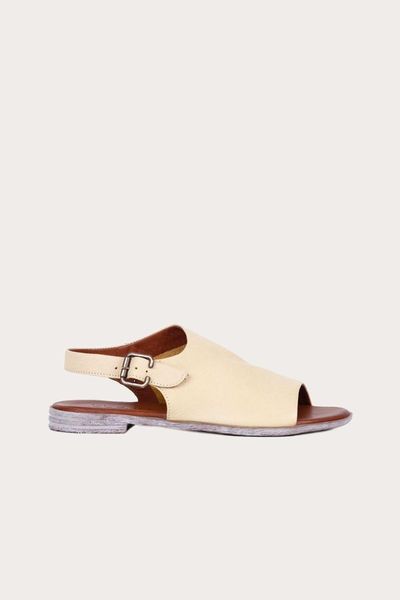 

sandals women's yellow outdoor leather flat, Black